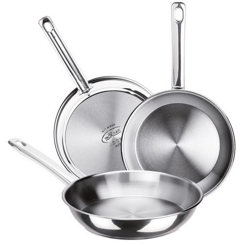 SARTEN INOXIBAR ECCO ACERO 28CMS